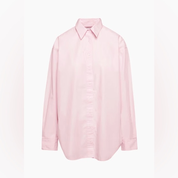 Aritzia Sunday Best Future oversized collared shirt - Picture 1 of 5